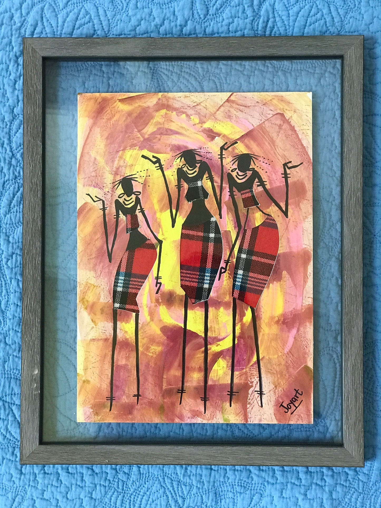 Kenyan Original Paintings (P25)