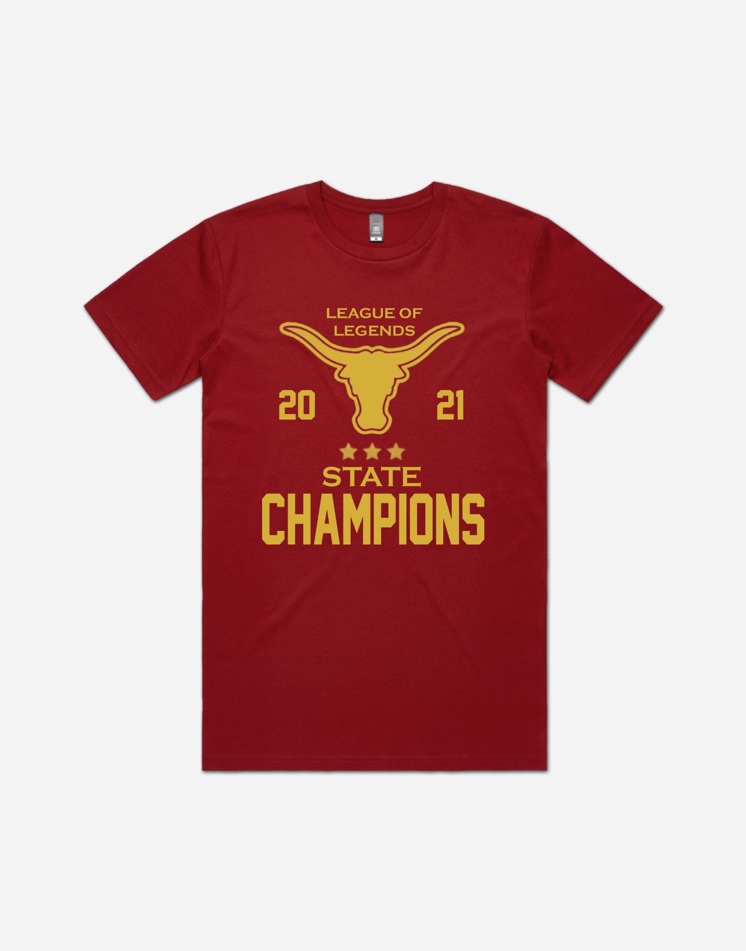 Lambert Esports GHSA Varsity League of Legends 2021 State Champions Tee Front