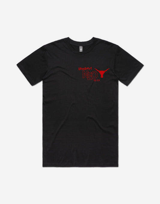 Lambert High School NEO Staff 2022-2023 Tee Front