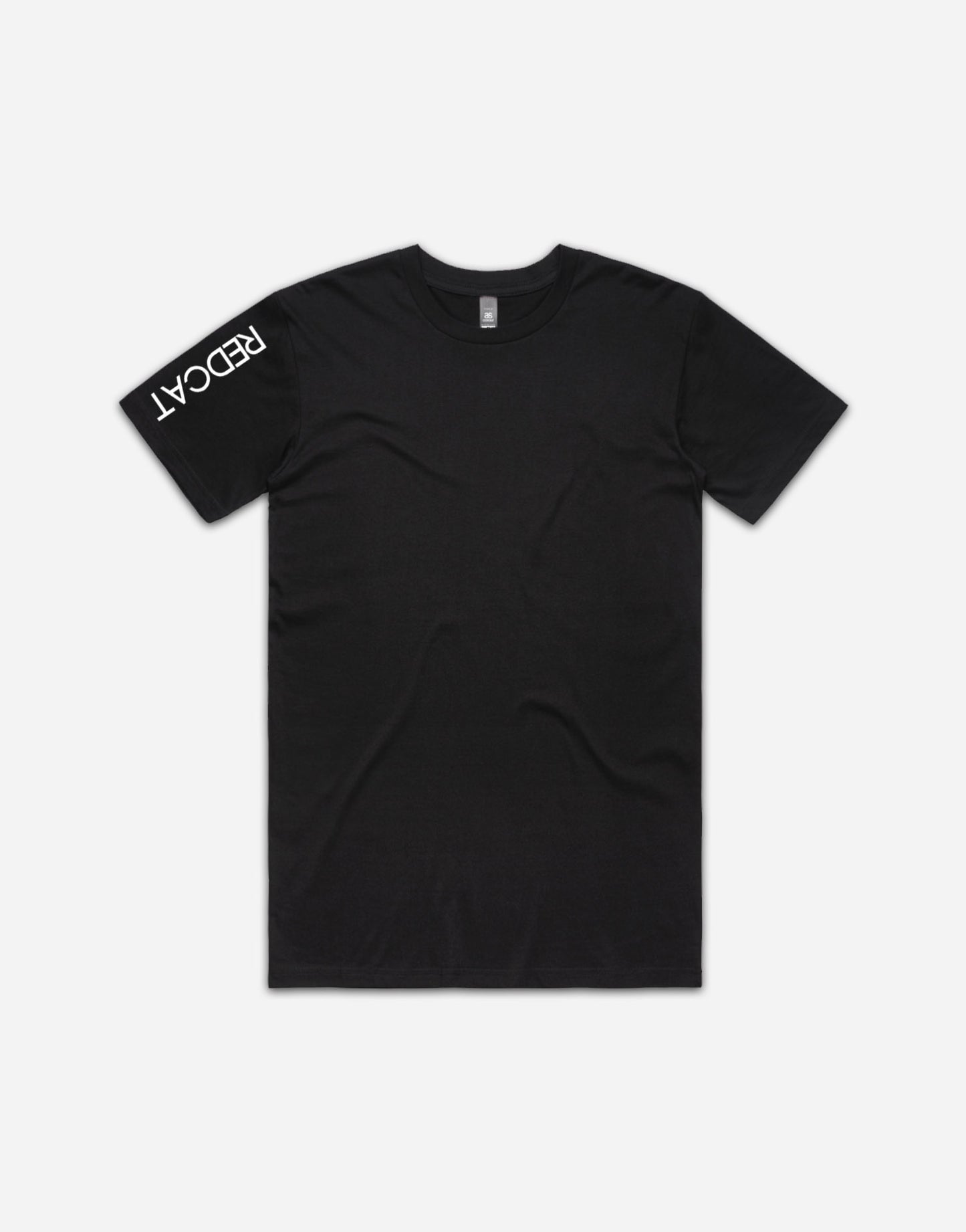 RedCat Sleeve Print Heavyweight T-Shirt Black
