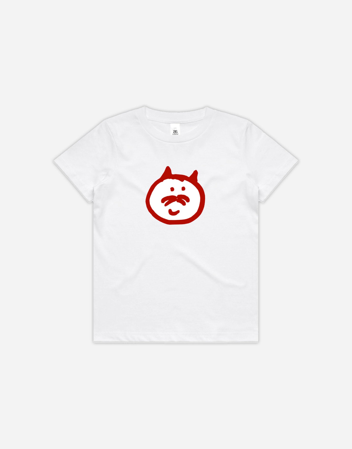 RedCat Kids Big Logo Tee White