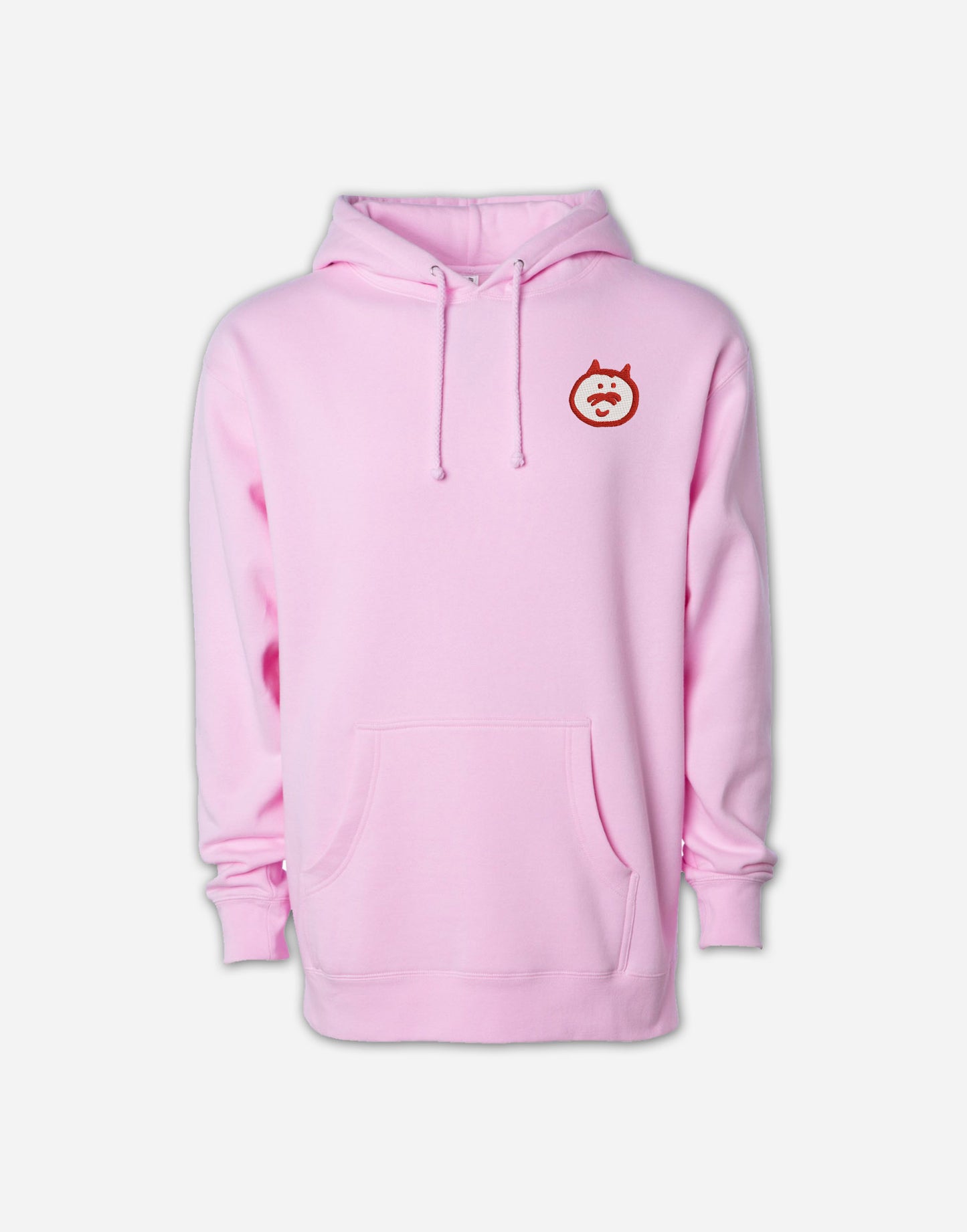 RedCat Mid Weight Small Logo Hoodie Pink