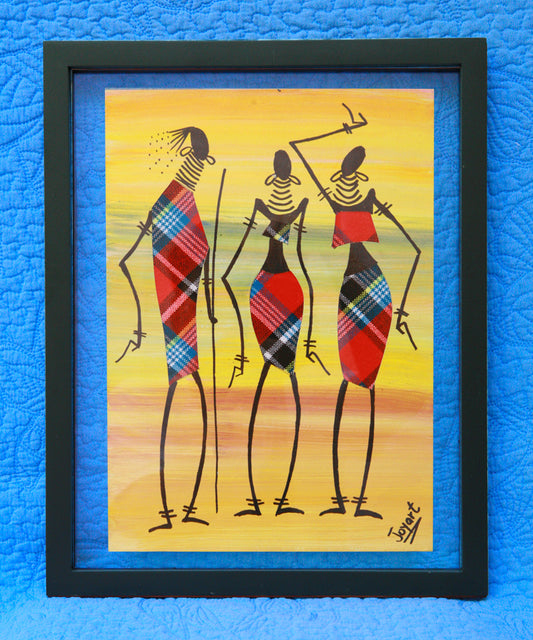 Kenyan Original Paintings (P21)